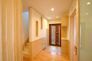 廊下より玄関側